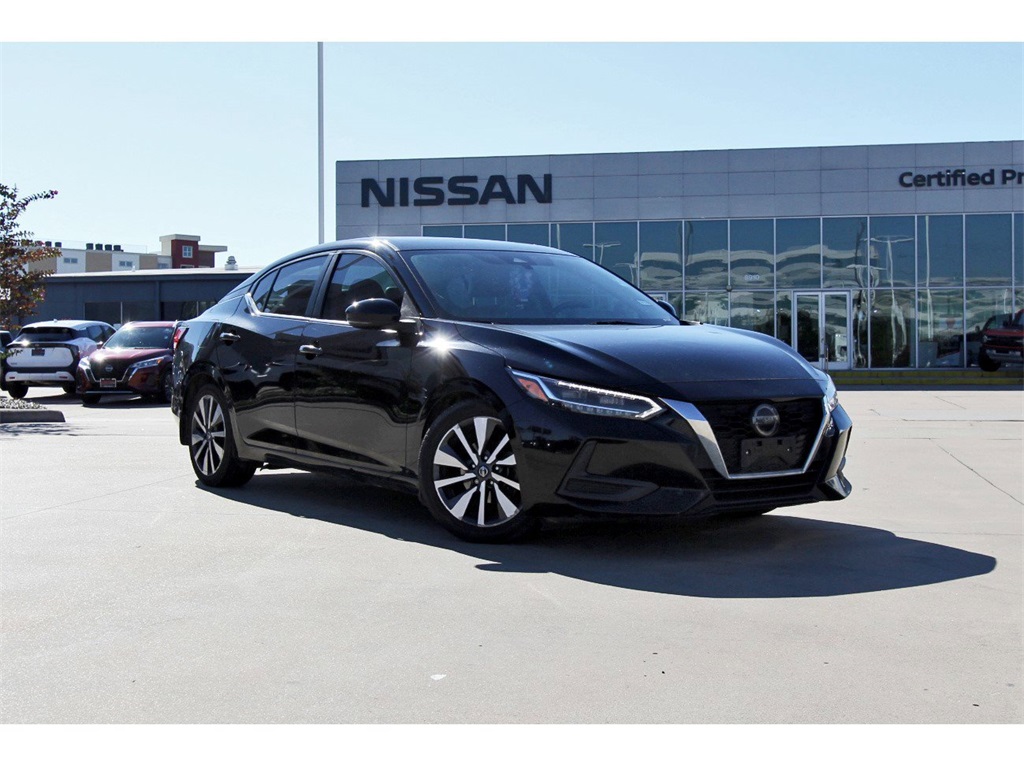 2020 Nissan Sentra SV Black at Joe Myers Mazda Kia