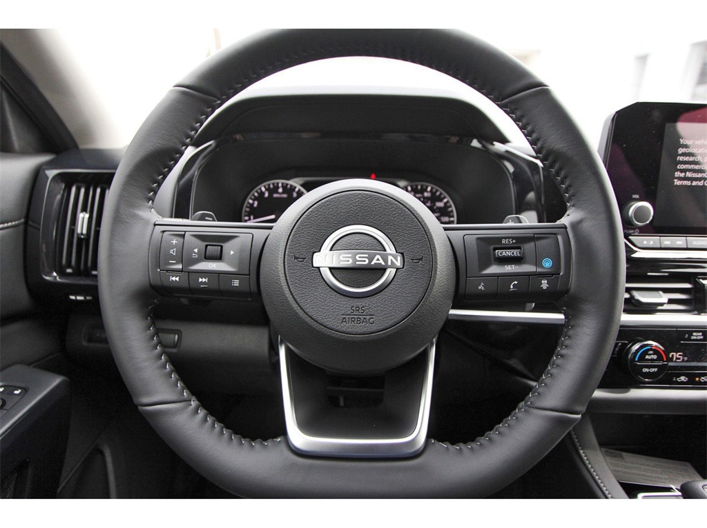 2025 Nissan Pathfinder SV White at Bravo Nissan