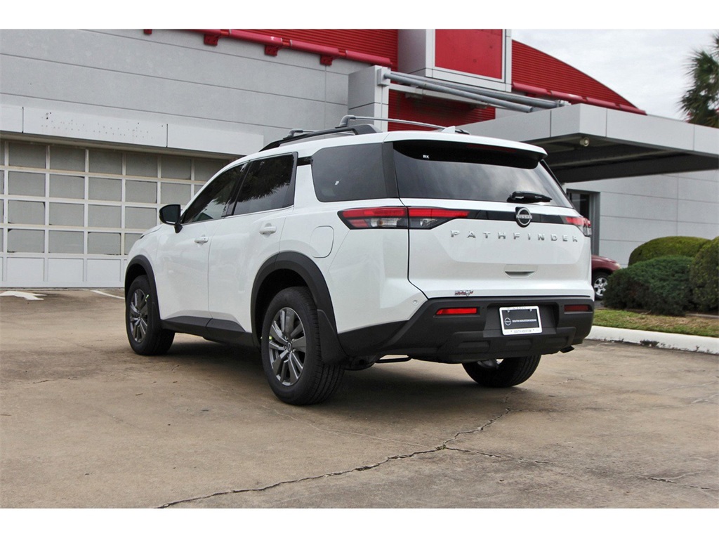 2025 Nissan Pathfinder SV White at Bravo Nissan