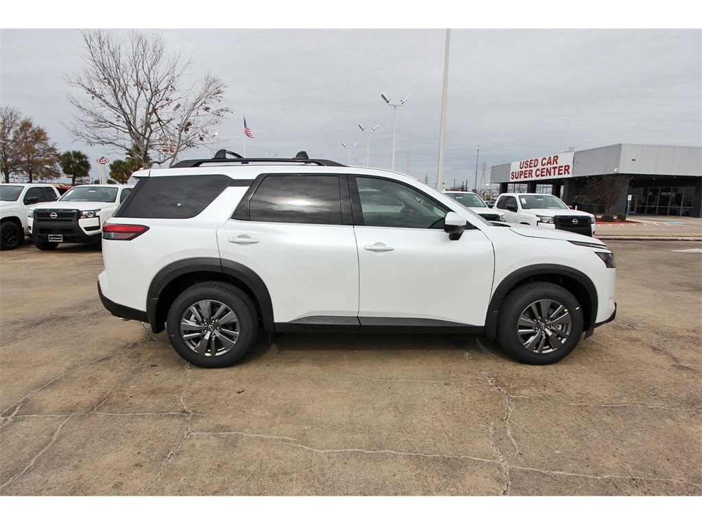 2025 Nissan Pathfinder SV White at Bravo Nissan
