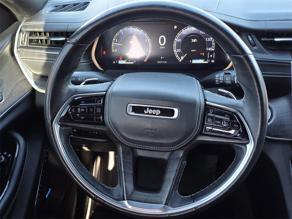 2021 Jeep Grand Cherokee L Overland Black at Mac Haik CDJR North Houston