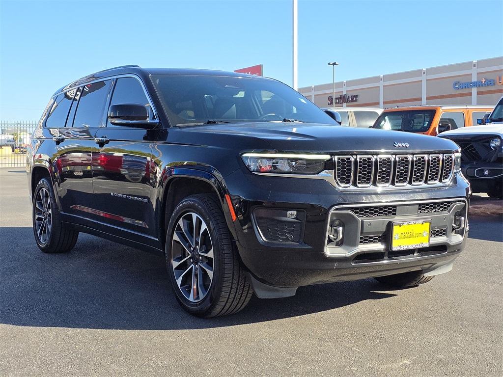 2021 Jeep Grand Cherokee L Overland Black at Mac Haik CDJR North Houston
