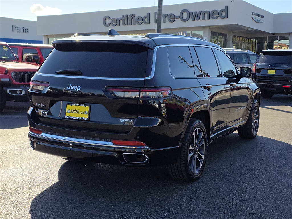 2021 Jeep Grand Cherokee L Overland Black at Mac Haik CDJR North Houston