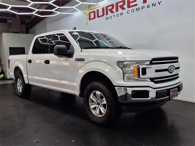 2019 Ford F-150 XLT White at Tom Peacock Cadillac
