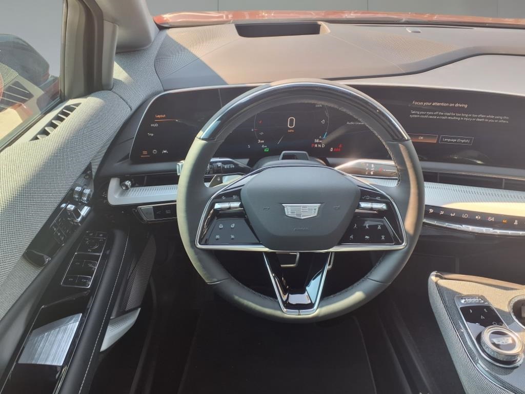 2025 Cadillac OPTIQ Sport 2 Red at Tom Peacock Cadillac