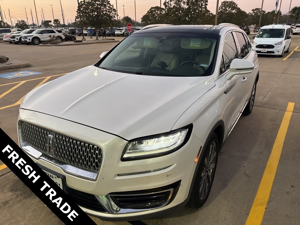 2019 Lincoln Nautilus Select White at Bayway Cadillac of The Woodlands