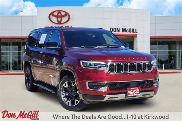 2023 Jeep Wagoneer Series III Red at River Oaks CDJR