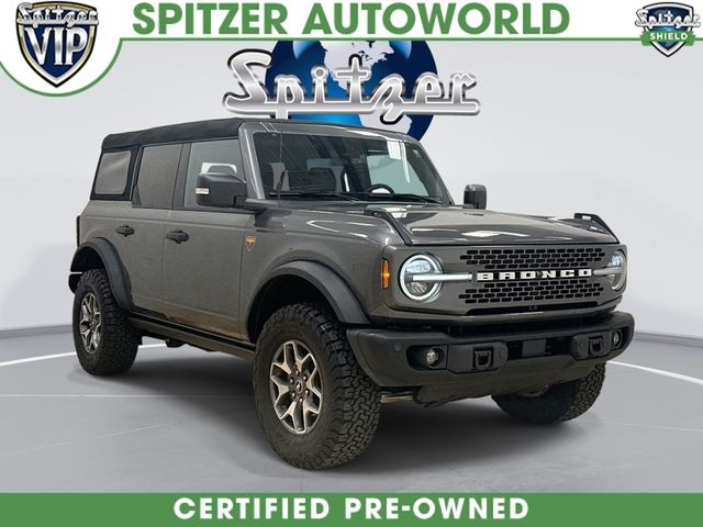 Carbonized Gray Metallic 2025 Ford Bronco SUV / Crossover Four-Wheel Drive Automatic