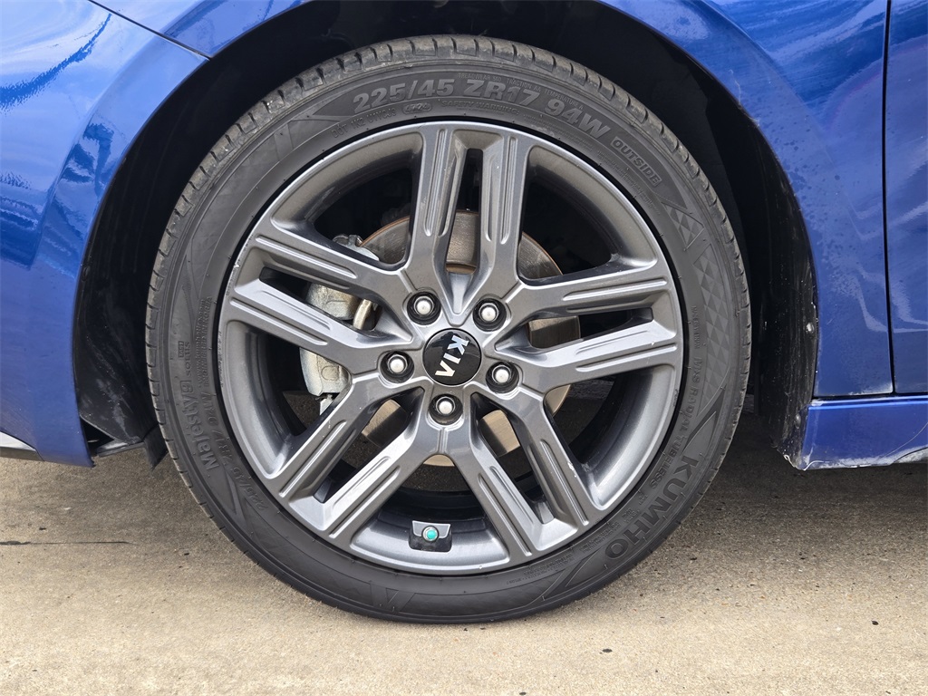 2021 Kia Forte GT-Line Blue at Central Houston Nissan