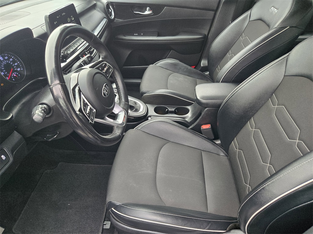 2021 Kia Forte GT-Line Blue at Central Houston Nissan