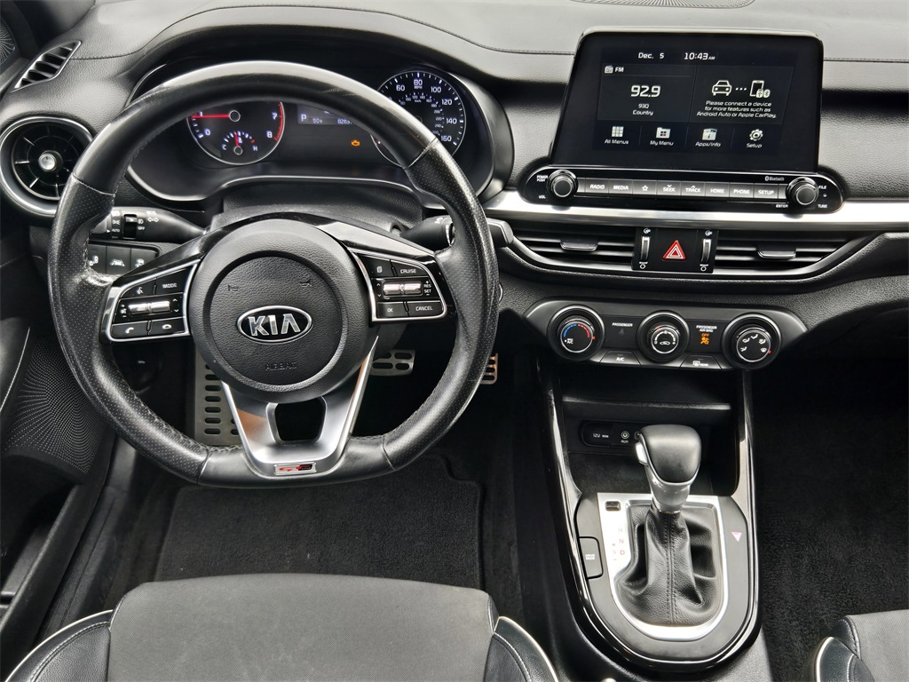 2021 Kia Forte GT-Line Blue at Central Houston Nissan