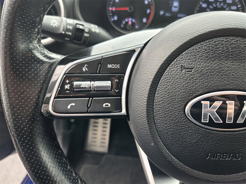2021 Kia Forte GT-Line Blue at Central Houston Nissan