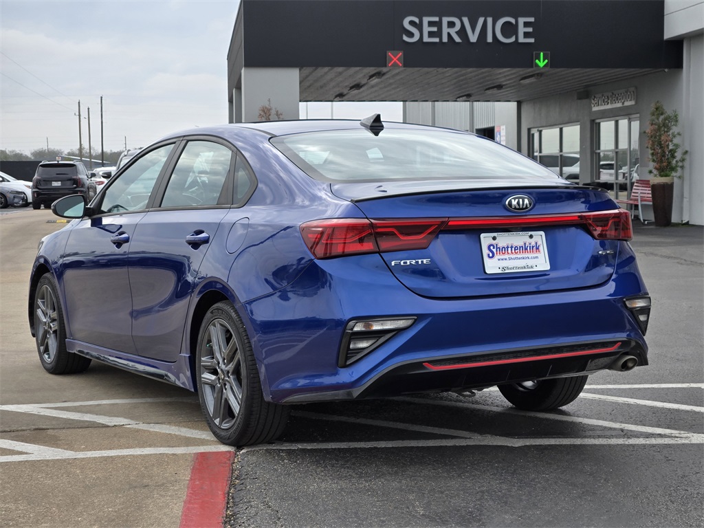 2021 Kia Forte GT-Line Blue at Central Houston Nissan