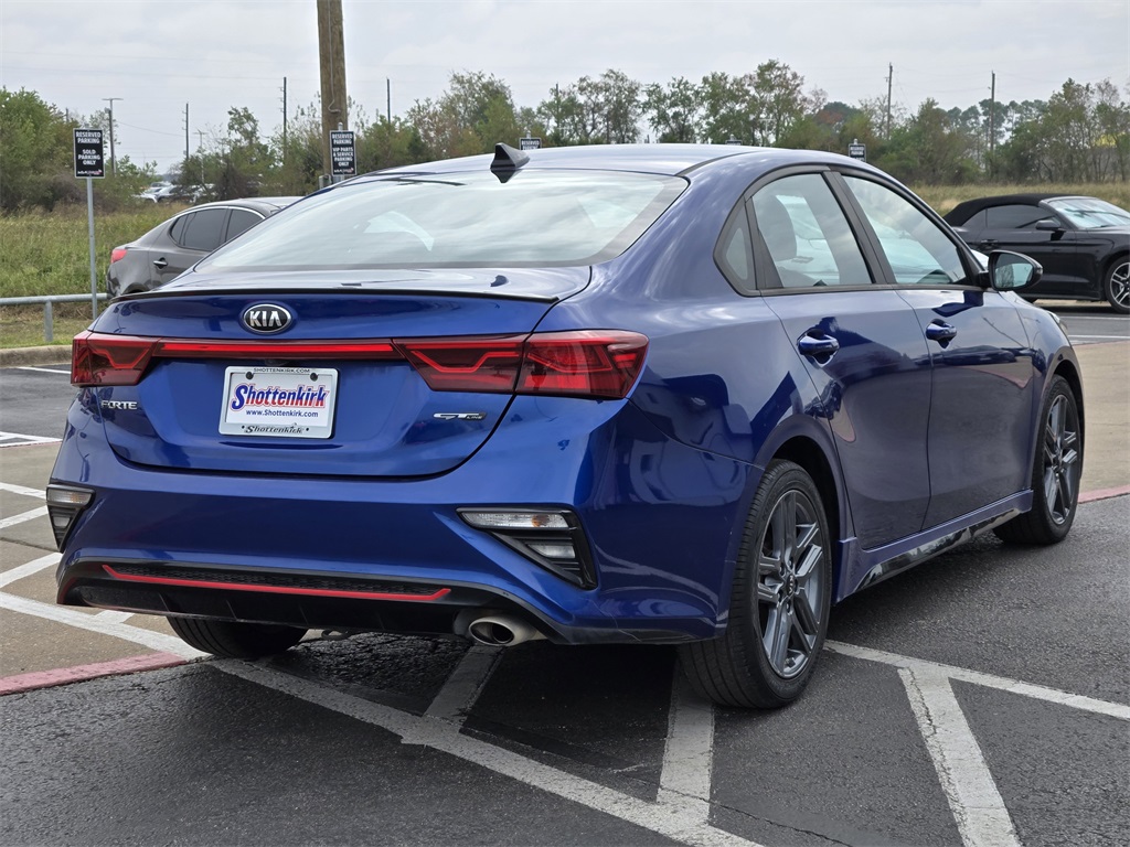 2021 Kia Forte GT-Line Blue at Central Houston Nissan