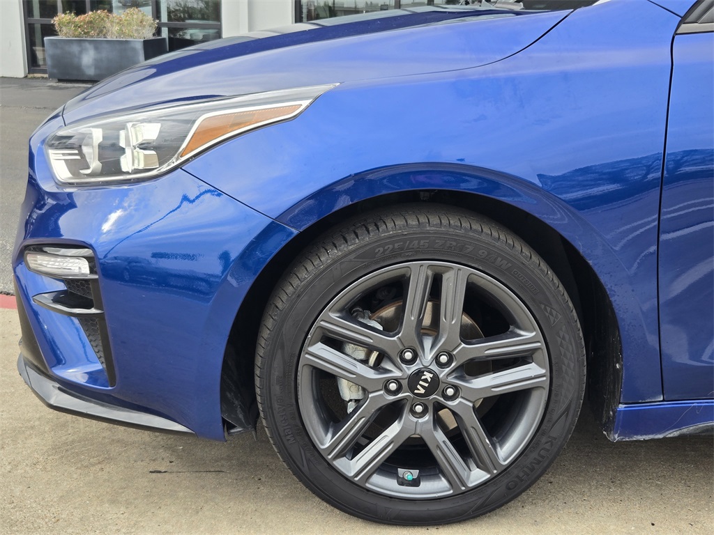 2021 Kia Forte GT-Line Blue at Central Houston Nissan