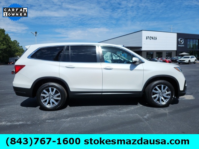 2022 Honda Pilot EX-L White at Davis Toyota of Orangeburg