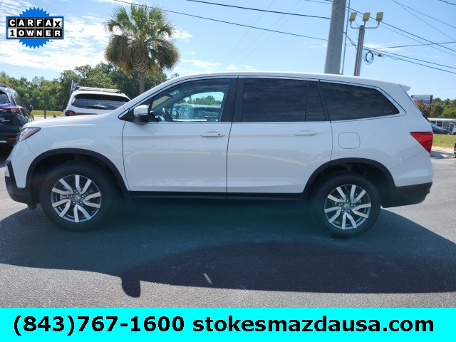 2022 Honda Pilot EX-L White at Davis Toyota of Orangeburg