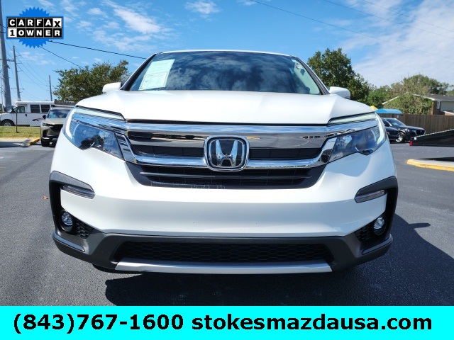 2022 Honda Pilot EX-L White at Davis Toyota of Orangeburg