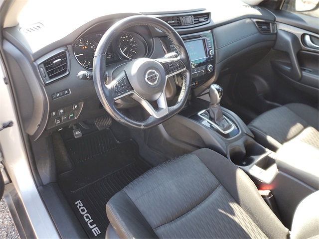 2020 Nissan Rogue S Silver at Texan Dodge Chrysler Jeep Ram