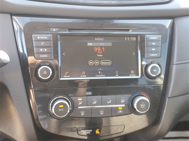 2020 Nissan Rogue S Silver at Texan Dodge Chrysler Jeep Ram