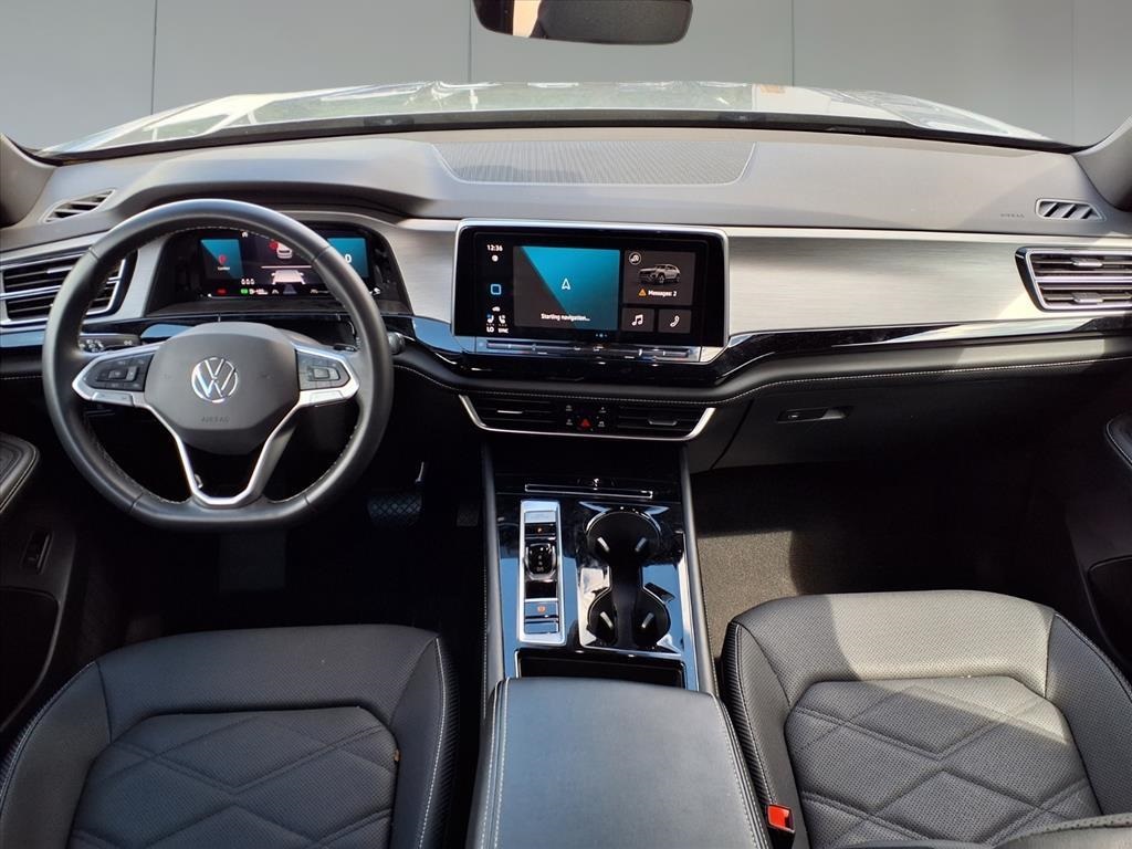 2024 Volkswagen Atlas Cross Sport 2.0T SE w/Technology Silver at DeMontrond Automotive Group