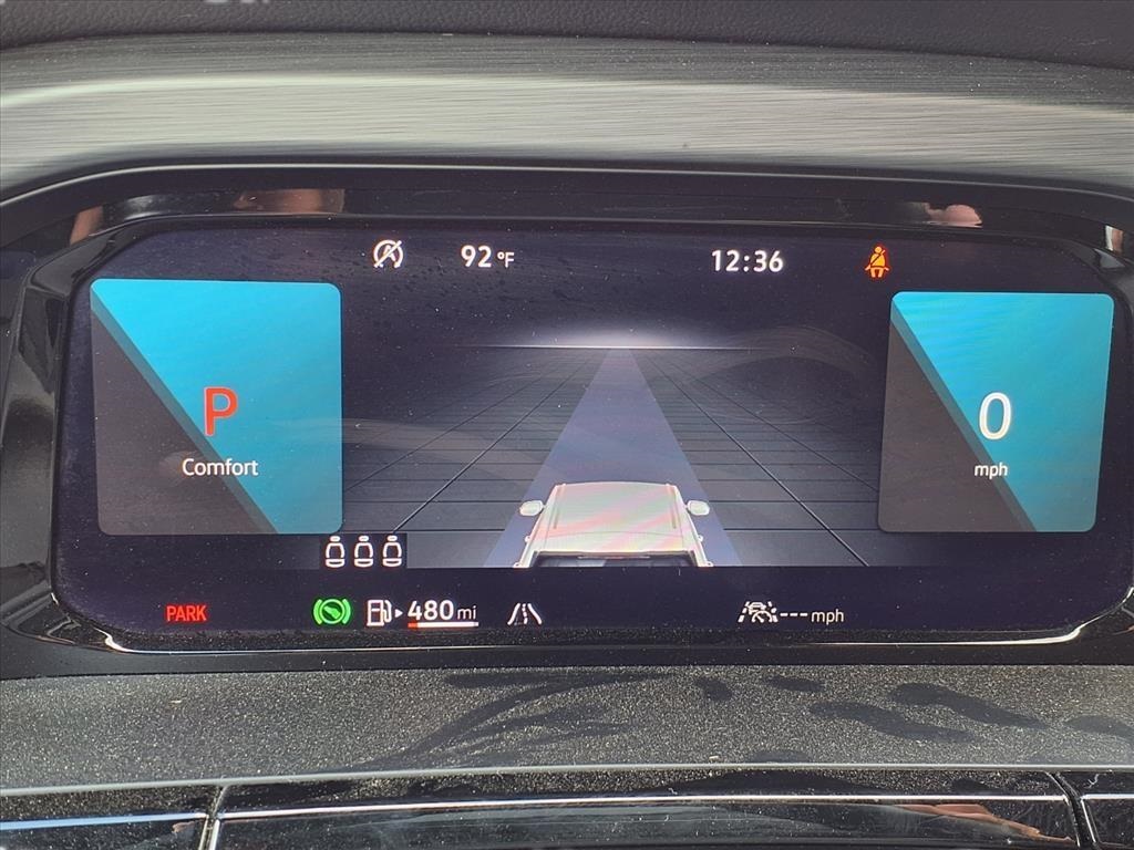 2024 Volkswagen Atlas Cross Sport 2.0T SE w/Technology Silver at DeMontrond Automotive Group