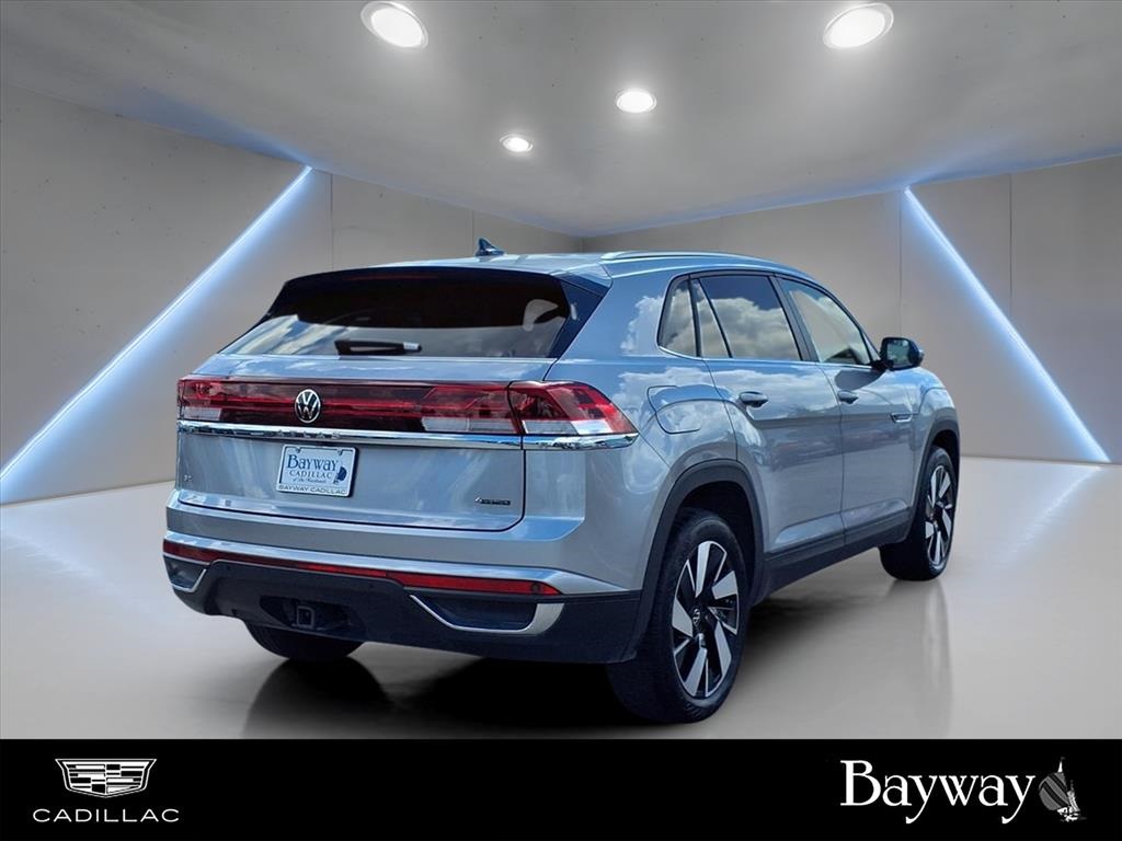 2024 Volkswagen Atlas Cross Sport 2.0T SE w/Technology Silver at DeMontrond Automotive Group