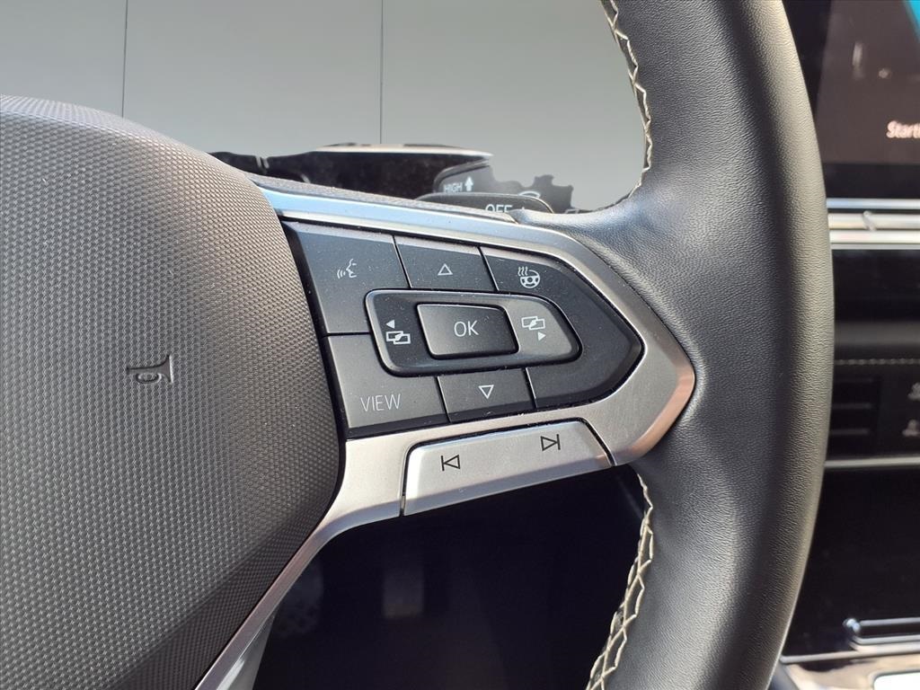 2024 Volkswagen Atlas Cross Sport 2.0T SE w/Technology Silver at DeMontrond Automotive Group