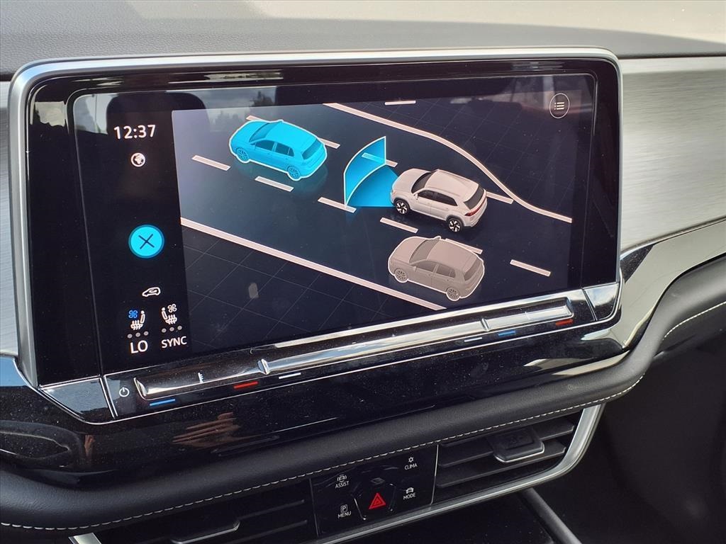 2024 Volkswagen Atlas Cross Sport 2.0T SE w/Technology Silver at DeMontrond Automotive Group