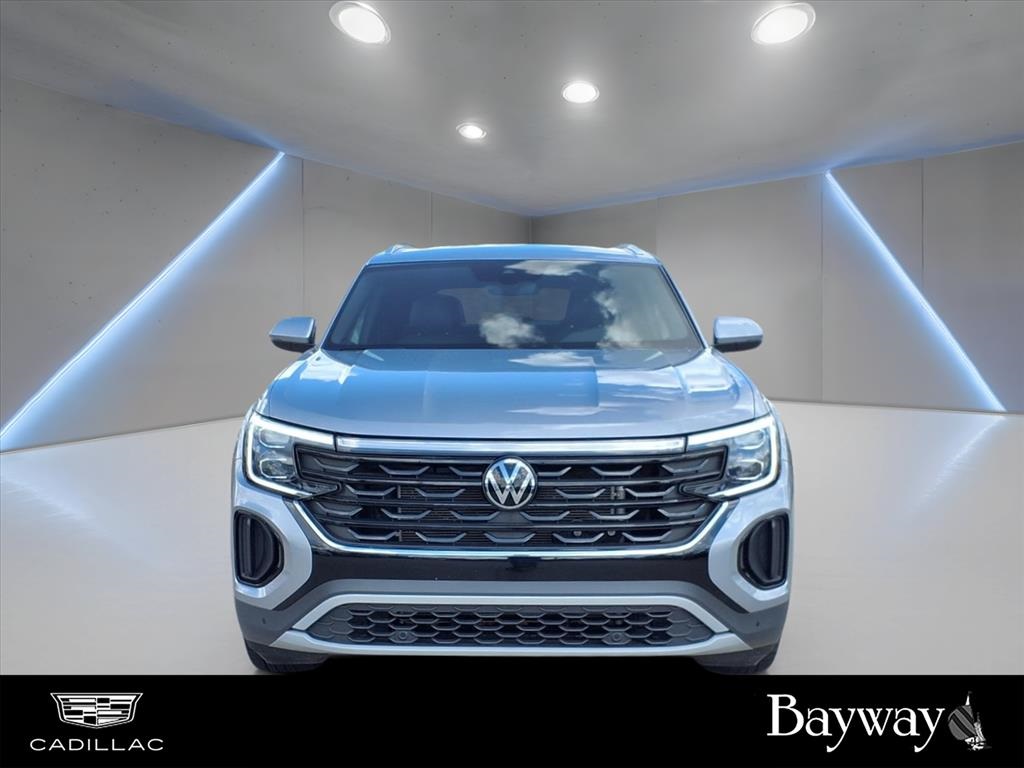 2024 Volkswagen Atlas Cross Sport 2.0T SE w/Technology Silver at DeMontrond Automotive Group