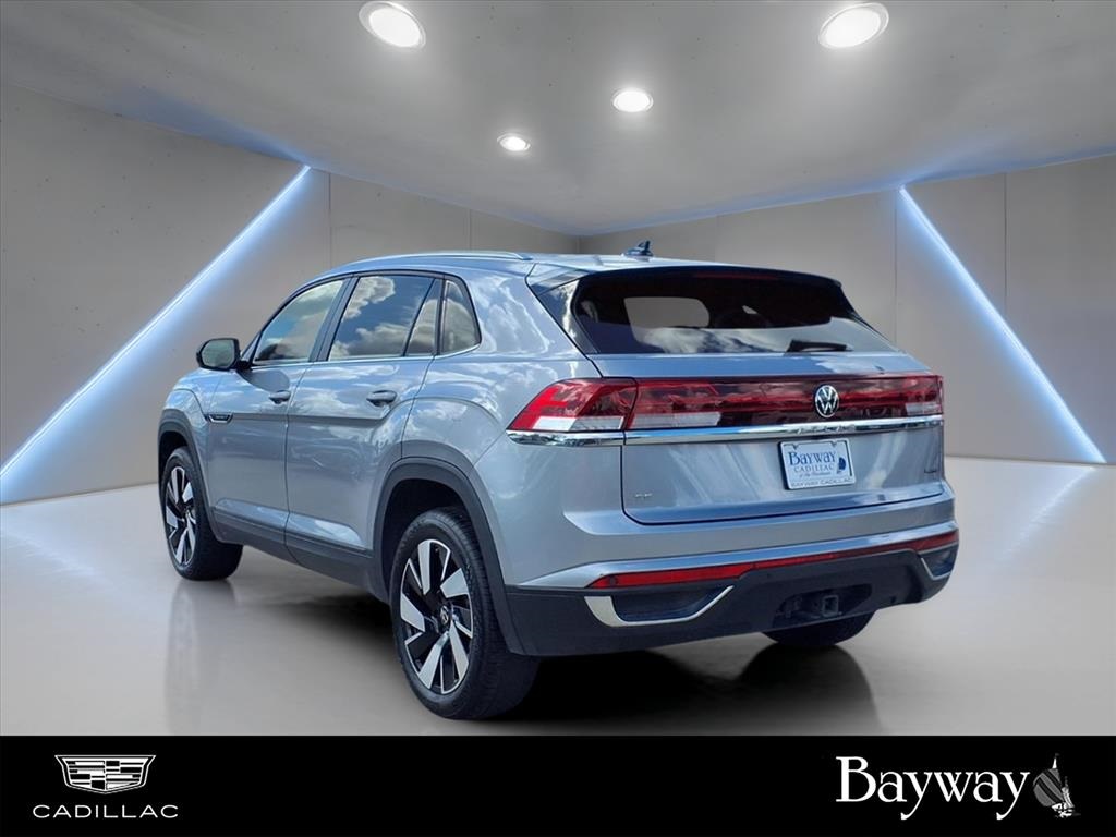 2024 Volkswagen Atlas Cross Sport 2.0T SE w/Technology Silver at DeMontrond Automotive Group