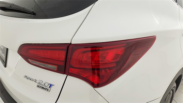 2018 Hyundai Santa Fe Sport 2.0T Ultimate White at Baytown Hyundai