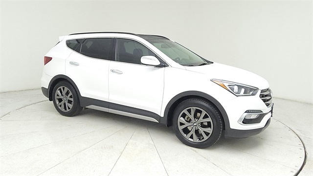 2018 Hyundai Santa Fe Sport 2.0T Ultimate White at Baytown Hyundai