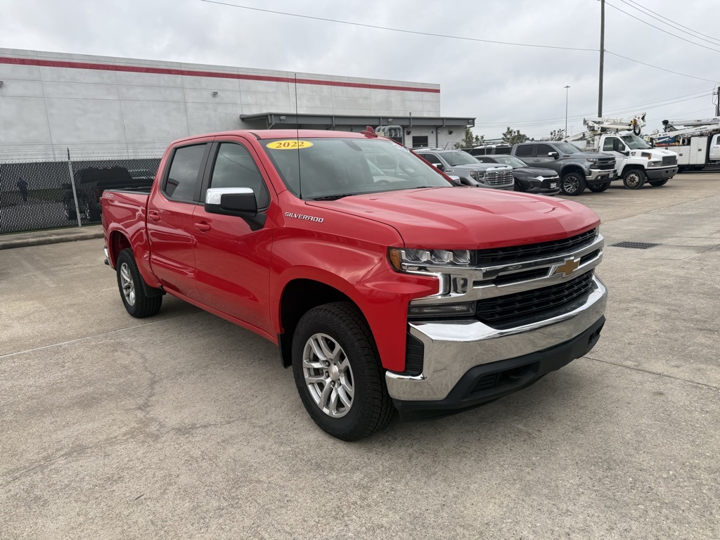 2022 Chevrolet Silverado 1500 LTD LT Red at Monument Chevrolet