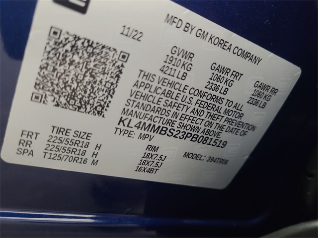 2023 – Buick – Encore GX