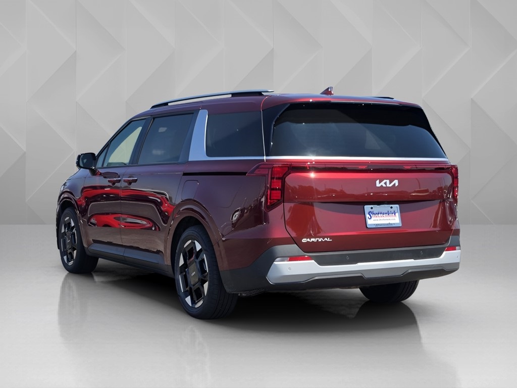 2026 Kia Carnival EX Red at DeMontrond Automotive Group