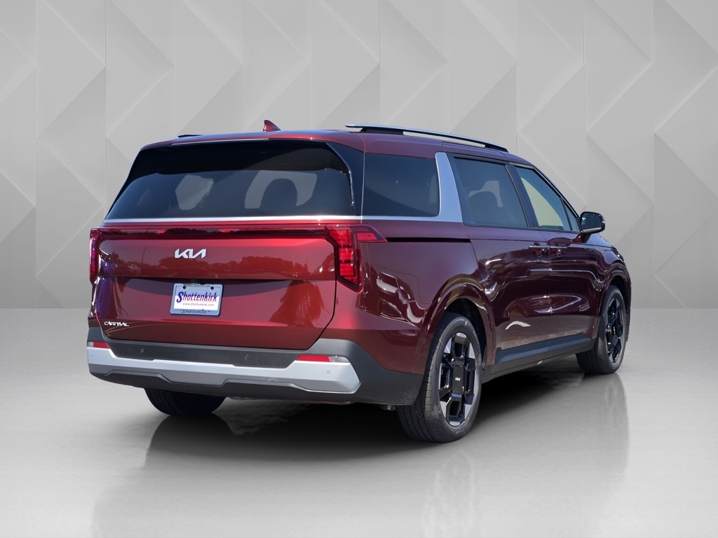 2026 Kia Carnival EX Red at DeMontrond Automotive Group