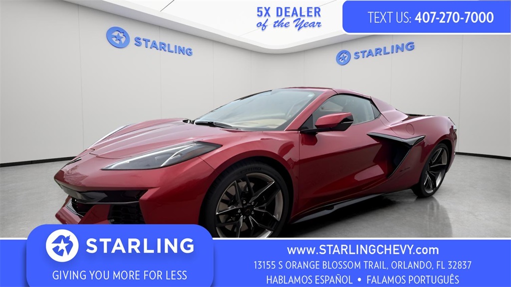 2025 Chevrolet Corvette Z06 3LZ Convertible RWD
