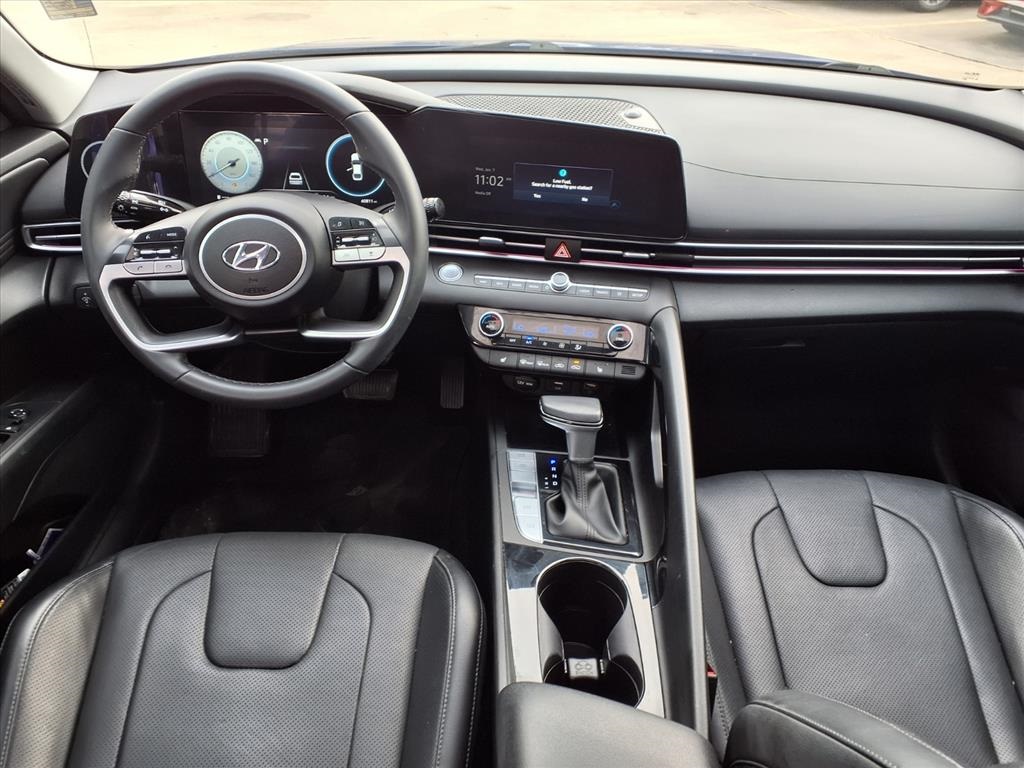 2023 Hyundai Elantra Limited Blue at Baytown Hyundai