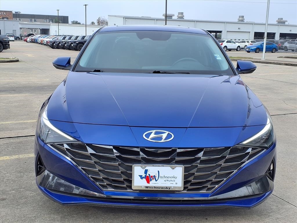 2023 Hyundai Elantra Limited Blue at Baytown Hyundai
