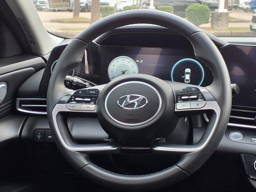 2023 Hyundai Elantra Limited Blue at Baytown Hyundai