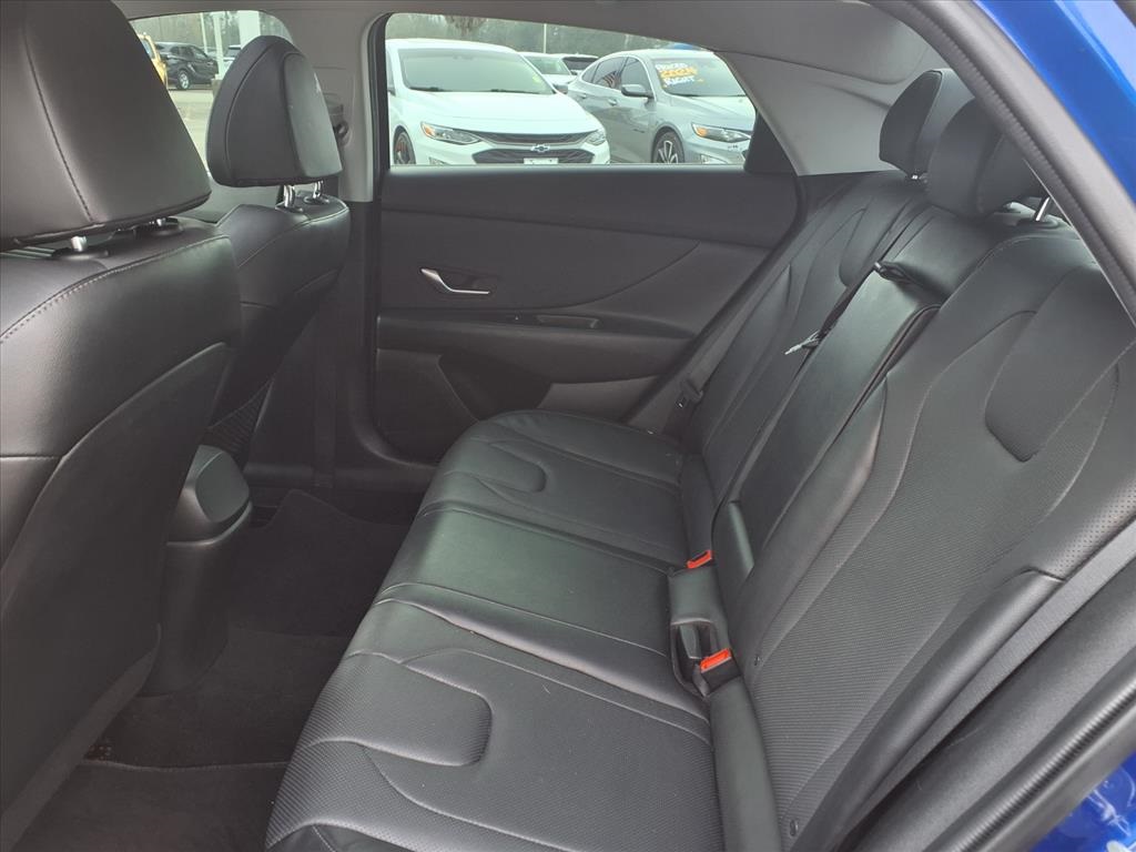 2023 Hyundai Elantra Limited Blue at Baytown Hyundai