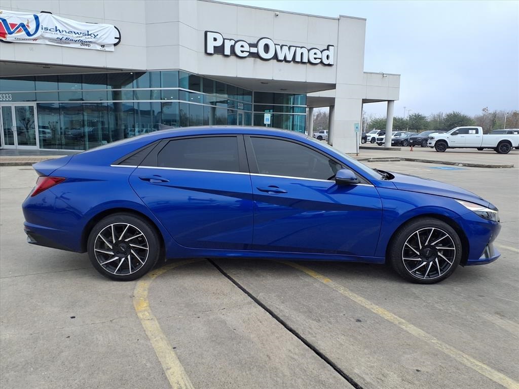 2023 Hyundai Elantra Limited Blue at Baytown Hyundai