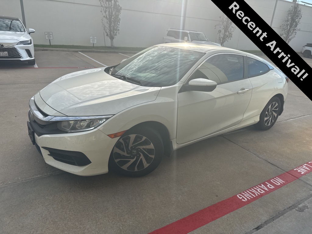 2017 Honda Civic LX White at Emmons Autoplex