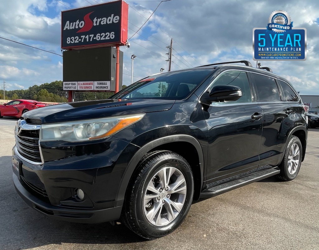 2015 Toyota Highlander XLE V6 Black at Community Toyota