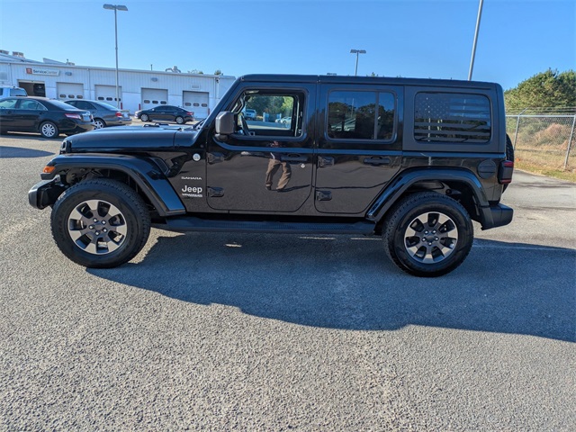 2018 Jeep Wrangler Unlimited Sahara Black at Stokes Volkswagen