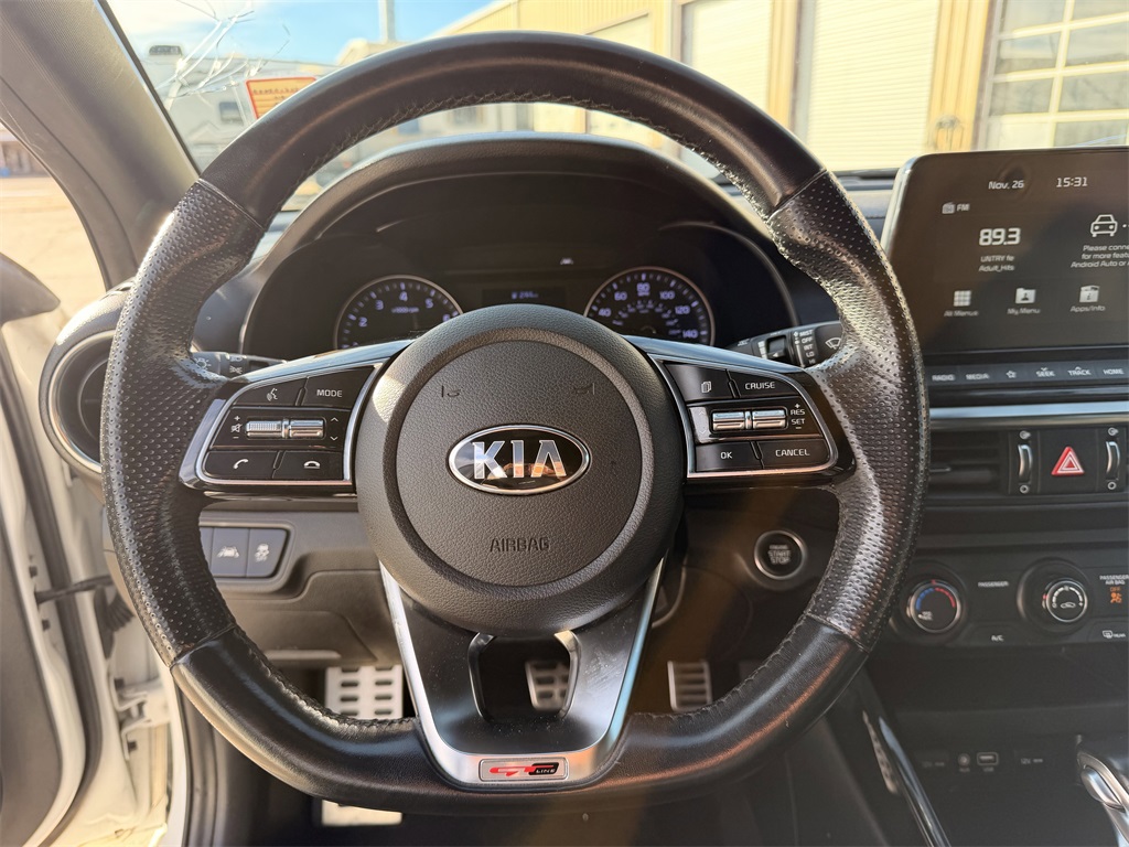 2020 Kia Forte GT-Line White at DeMontrond Ford