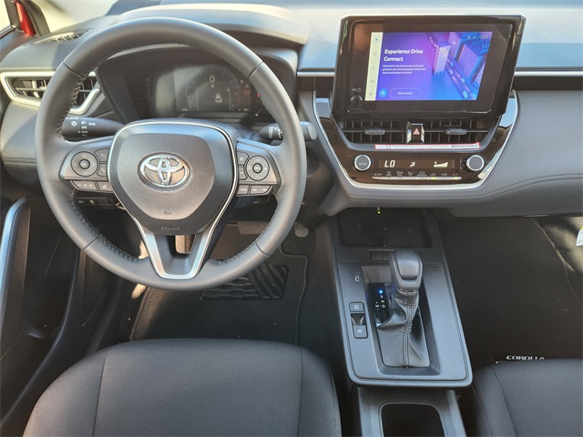 2026 Toyota Corolla Cross LE Red at Toyota of Victoria