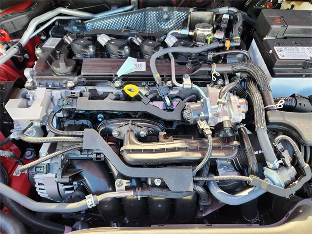 2026 Toyota Corolla Cross LE Red at Toyota of Victoria