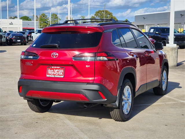 2026 Toyota Corolla Cross LE Red at Toyota of Victoria